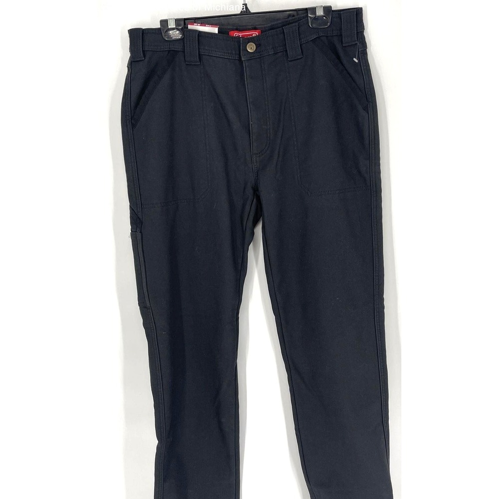Coleman NWT Men's Charcoal Stretch Fleece Lined Pants Sz 34/34